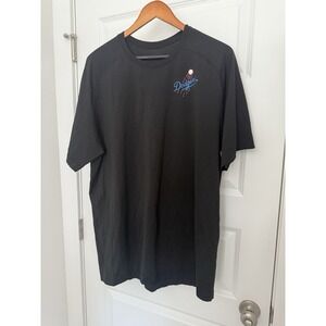 Lululemon Dodgers Men's Size XXL Black  Short Sleeve Gym Workout T Shirt